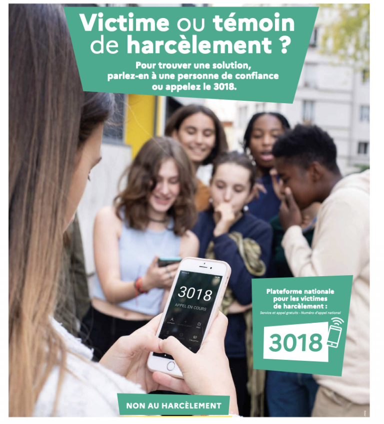 LE HARCÈLEMENT SCOLAIRE OU EN LIGNE: QU’EN EST-IL?
